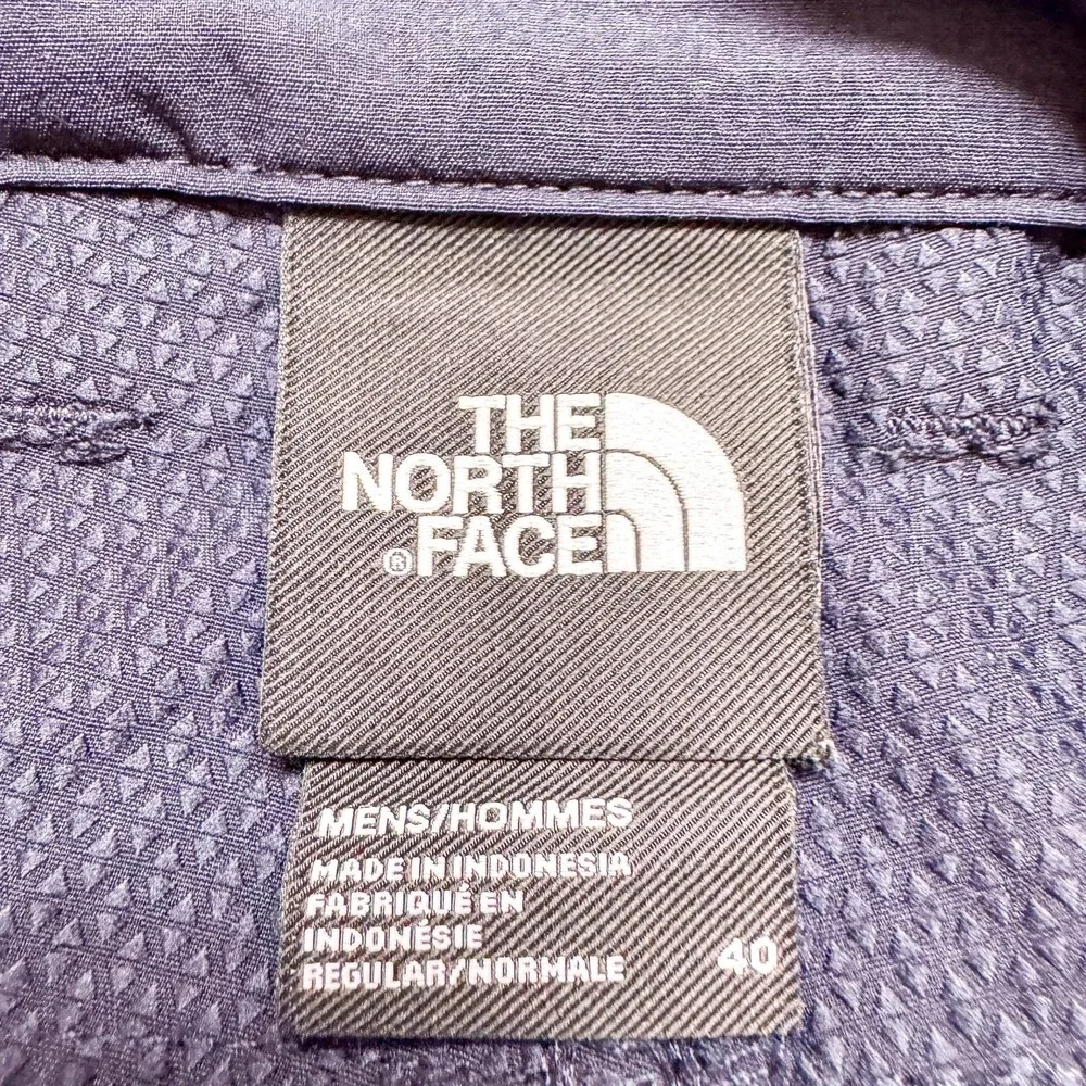 North Face Shorts Mens 40 Navy Blue Outdoors Stretch Zip Pocket Quick Dry Hiking